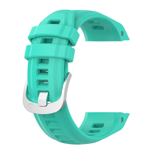 For Garmin Instinct 2S Silicone Watch Band(Lake Blue) by bashfashion