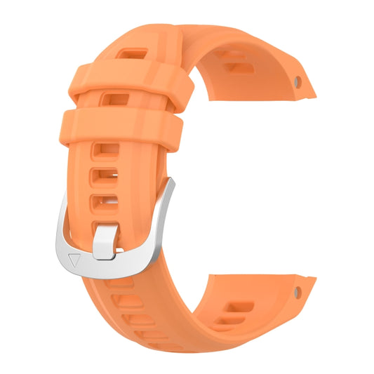For Garmin Instinct 2S Silicone Watch Band(Vitality Orange) by bashfashion