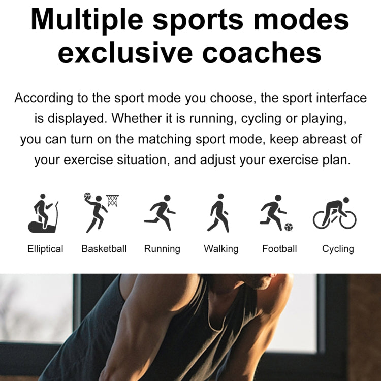 HK8Pro 1.36 inch AMOLED Screen Leather Strap Smart Watch, Support NFC Function / Blood Oxygen Monitoring(Silver) by bashfashion