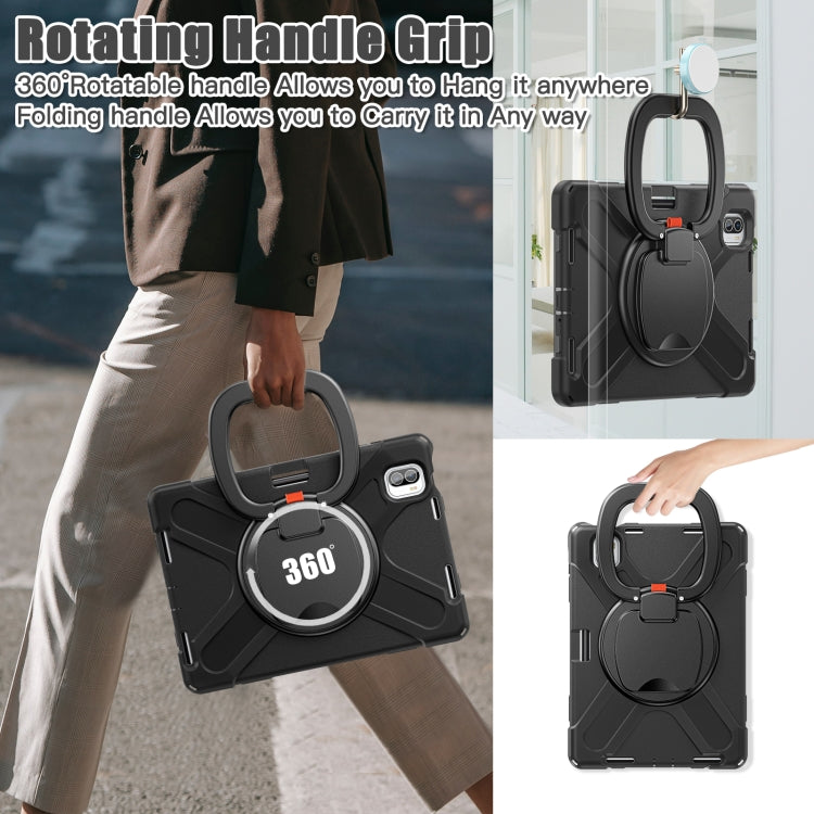 For Xiaomi Pad 5 / Pad 5 Pro Silicone + PC Tablet Protective Case(Black) by bashfashion