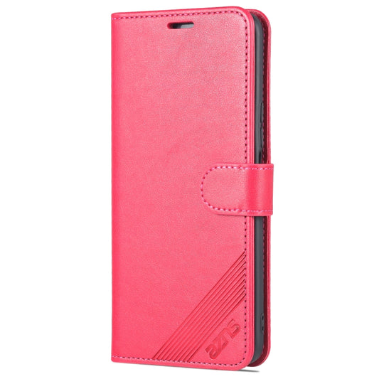 For Honor X8 / X30i AZNS Sheepskin Texture Flip Leather Phone Case(Red) by AZNS