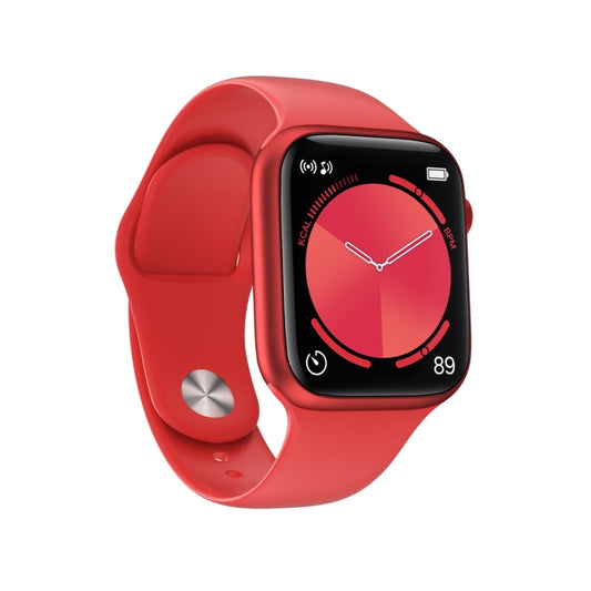 HW22 Pro 1.75 inch HD Screen Smart Watch, Support Bluetooth Dial/Body Temperature Monitoring(Red) by bashfashion