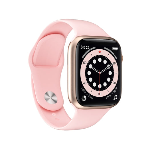 HW22 Pro 1.75 inch HD Screen Smart Watch, Support Bluetooth Dial/Body Temperature Monitoring(Pink) by bashfashion