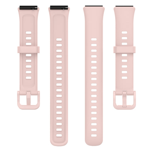 For Huawei Band 7 Silicone Watch Band(Rose Pink) by bashfashion