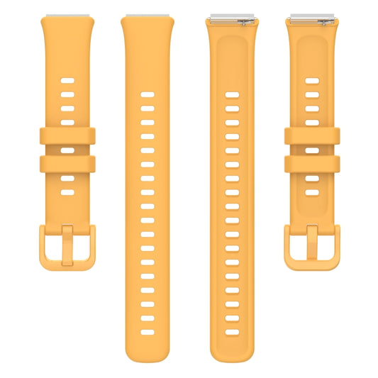 For Huawei Band 7 Silicone Watch Band(Populus Euphratica in Autumn) by bashfashion