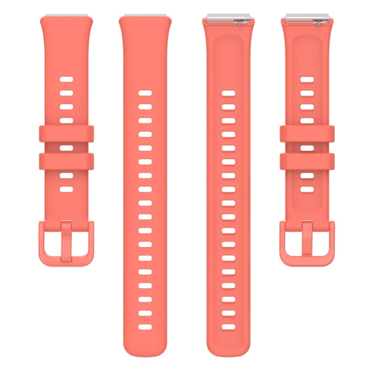 For Huawei Band 7 Silicone Watch Band(China Red) by bashfashion