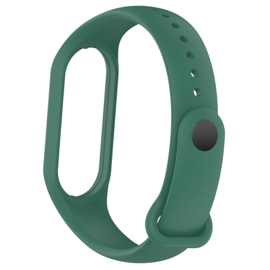 For Xiaomi Mi Band 7 / 7NFC / 6 / 6 NFC / 5 / 5 NFC / Amazfit Band 5 Official Silicone Watch Band(Official Green) by bashfashion