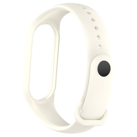 For Xiaomi Mi Band 7 / 7NFC / 6 / 6 NFC / 5 / 5 NFC / Amazfit Band 5 Official Silicone Watch Band(Official White) by bashfashion