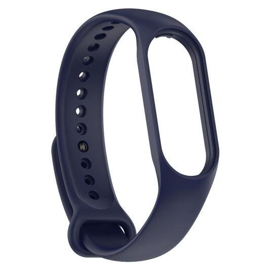 For Xiaomi Mi Band 7 / 7NFC / 6 / 6 NFC / 5 / 5 NFC / Amazfit Band 5 Official Silicone Watch Band(Midnight Blue) by bashfashion