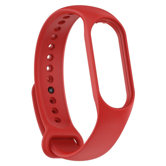 For Xiaomi Mi Band 7 / 7NFC / 6 / 6 NFC / 5 / 5 NFC / Amazfit Band 5 Official Silicone Watch Band(Red) by bashfashion