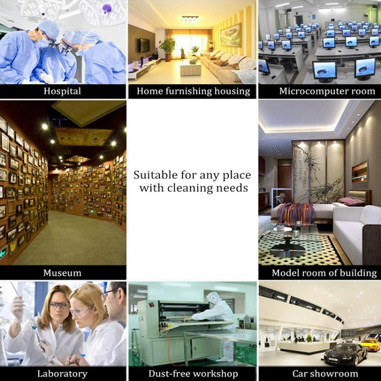 100 PCS 400g Disposable Shoe Covers For Kids Indoor Cleaning Floor Thicken Non-Woven Fabric Overshoes(Baby Blue) by bashfashion