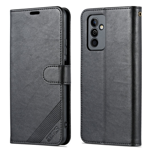 For Huawei Maimang 11 AZNS Sheepskin Texture Flip Leather Phone Case(Black) by AZNS