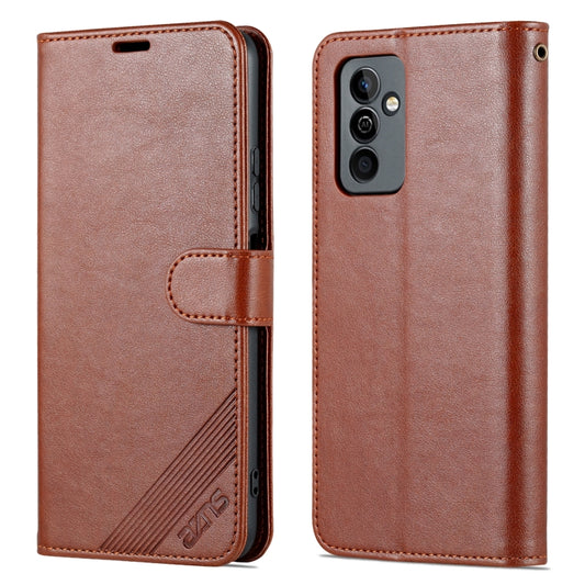 For Huawei Maimang 11 AZNS Sheepskin Texture Flip Leather Phone Case(Brown) by AZNS