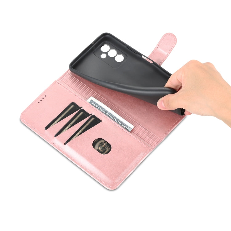 For Huawei Maimang 11 AZNS Skin Feel Calf Texture Flip Leather Phone Case(Rose Gold) by AZNS