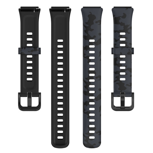 For Huawei Band 7 TPU Watch Band(Camouflage Grey) by bashfashion