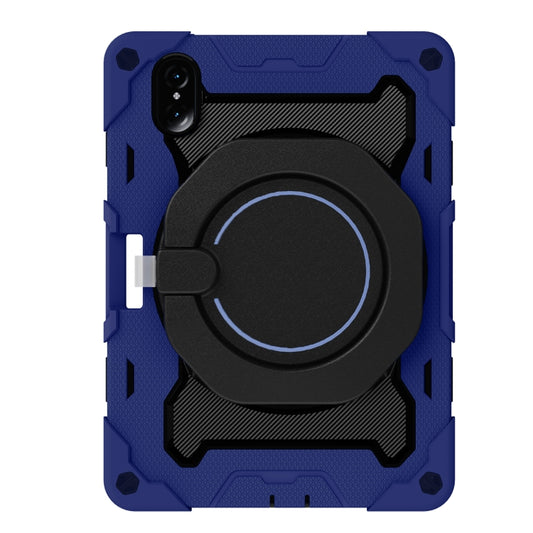 For Honor Tablet V7 Pro Armor Contrast Color Silicone + PC Tablet Case(Navy Blue) by bashfashion