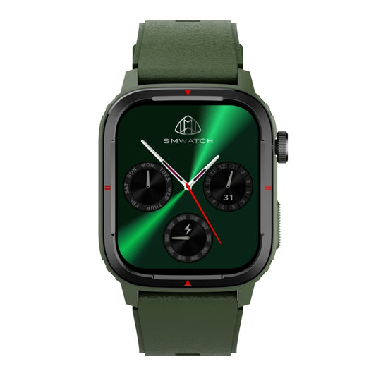 Q25 1.7 inch TFT HD Screen Smart Watch, Support Bluetooth Calling/Blood Pressure Monitoring(Green) by bashfashion