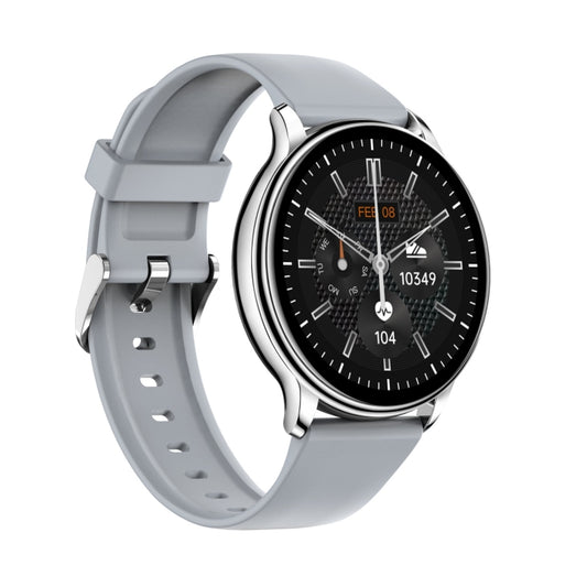 Y33 1.32 inch TFT Color Screen Smart Watch, Support Bluetooth Calling/Blood Pressure Monitoring(Silver) by bashfashion