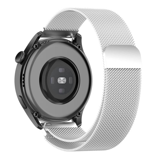 For Huawei Watch GT 3 Pro 46mm Milan Steel Watch Band(Silver) by bashfashion