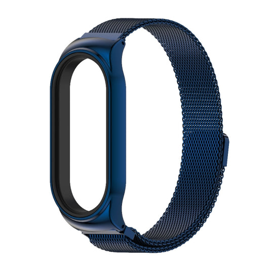 For Xiaomi Mi Band 7 / 7 NFC MIJOBS CS Milan Magnetic Stainless Steel Watch Band(Blue) by MIJOBS