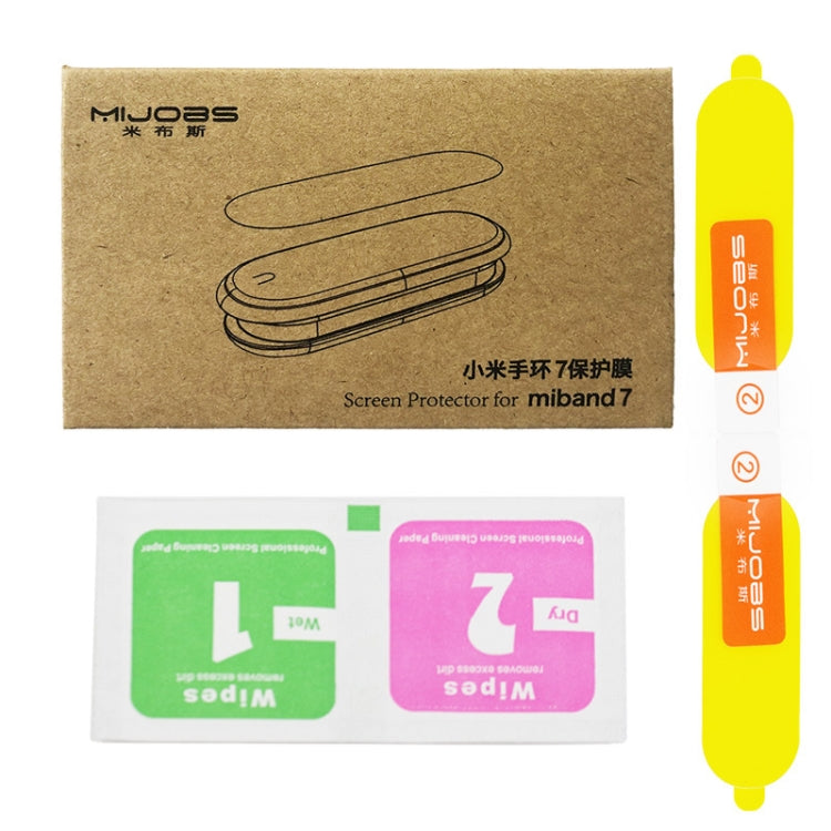 For Xiaomi Mi Band 7 / 8 2PCS MIJOBS Smart Watch TPU Hydrogel Film by MIJOBS