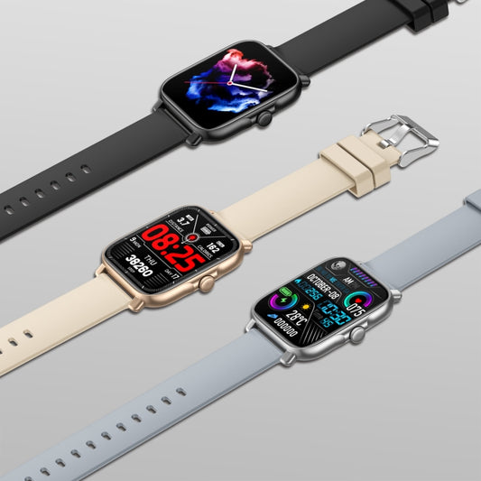 GT30 1.69 inch TFT Screen Smart Watch, TPU Bnad IP67 Waterproof Support Bluetooth Call / Multiple Sports Modes(Gold) by bashfashion