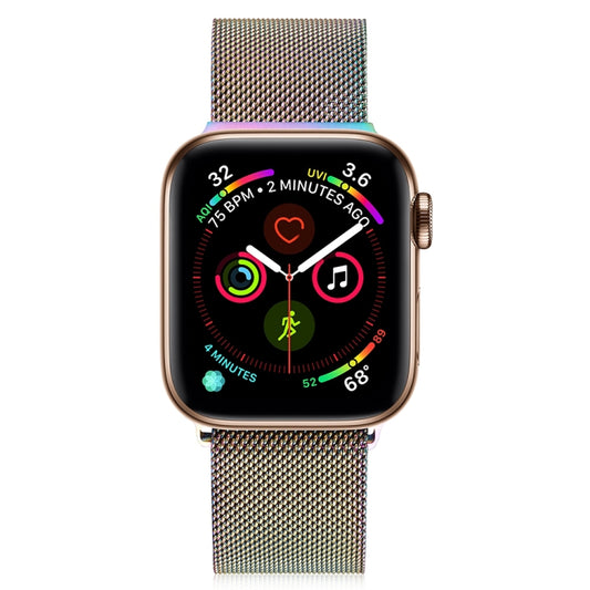 Milanese Stainless Steel Watch Band For Apple Watch Ultra 49mm&Watch Ultra 2 49mm / Series 9&8&7 45mm / SE 3&SE 2&6&SE&5&4 44mm / 3&2&1 42mm(Colorful) by bashfashion