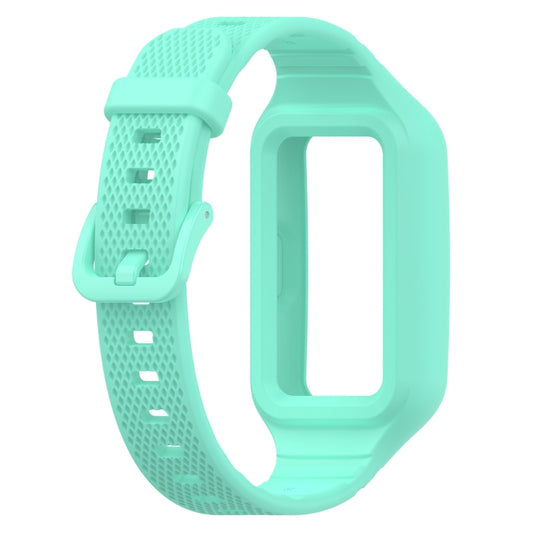 For Huawei Band 10 / 9 / 8 / 7 / 6 Universal Integrated Silicone Watch Band(Water Duck) by bashfashion