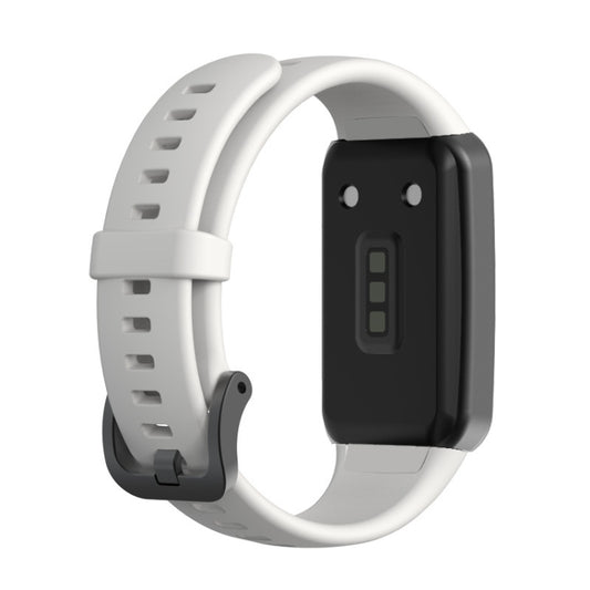 For Huawei Band 6 Silicone Watch Band(White) by bashfashion