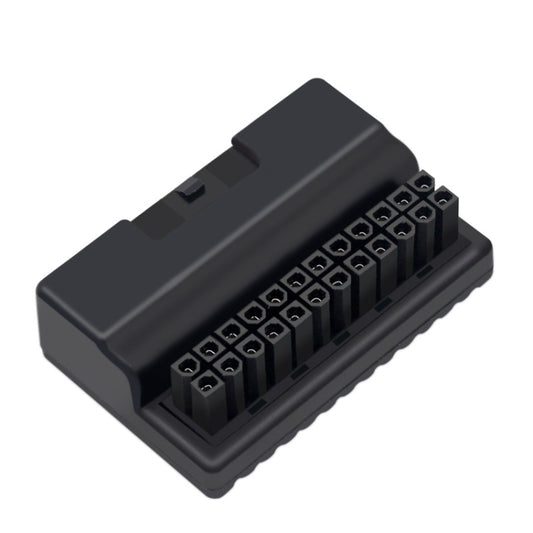 2 PCS ATX 24Pin 90 Degree Power Plug Adapter by bashfashion