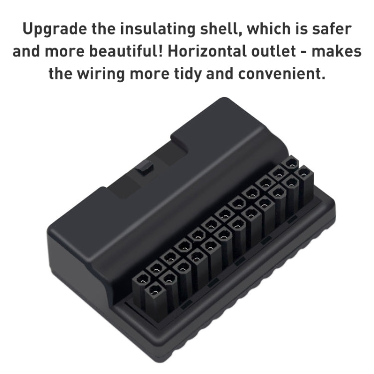 2 PCS ATX 24Pin 90 Degree Power Plug Adapter by bashfashion