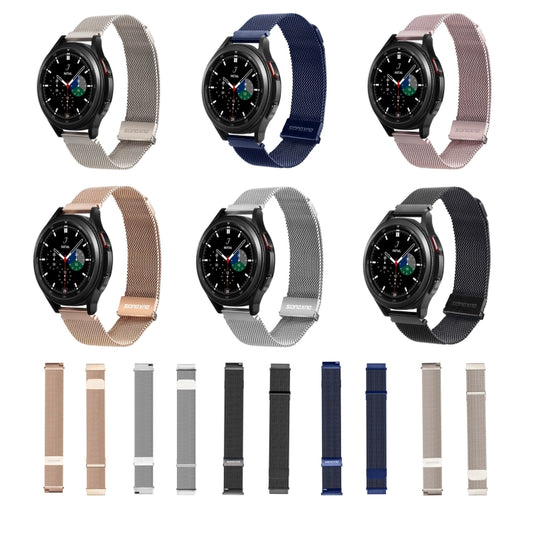 DUX DUCIS Milanese Watch Band For Samsung Watch Series 20mm(Silver) by DUX DUCIS