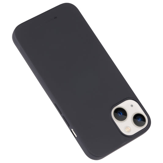 For iPhone 14 Plus GOOSPERY SOFT FEELING Liquid TPU Phone Case (Black) by GOOSPERY