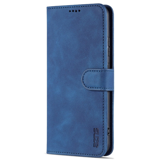 For Huawei nova 10 Pro AZNS Skin Feel Calf Texture Flip Leather Phone Case(Blue) by AZNS
