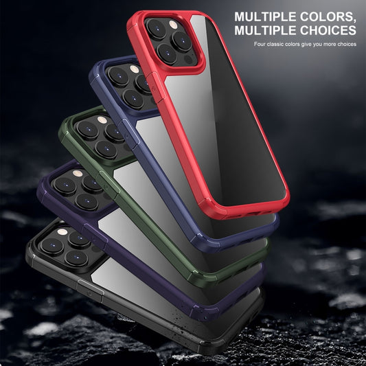 iPAKY Shockproof PC + TPU Protective Phone Case For iPhone 14 Pro Max(Black) by iPAKY