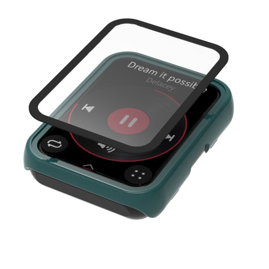 For Huawei Watch Fit 2 PC+ Toughened Film Fully Enclosed Protective Watch Case(Ink Blue) by bashfashion