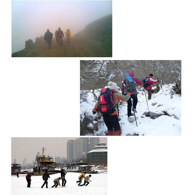 1 Pair 19 Teeth Anti-Slip Ice Gripper Hiking Climbing Chain Shoes Covers, Size:L(Black) by bashfashion