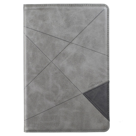 For Samsung Galaxy Tab A8 2022 SM-X200/X205 Prismatic Leather Tablet Case(Grey) by bashfashion