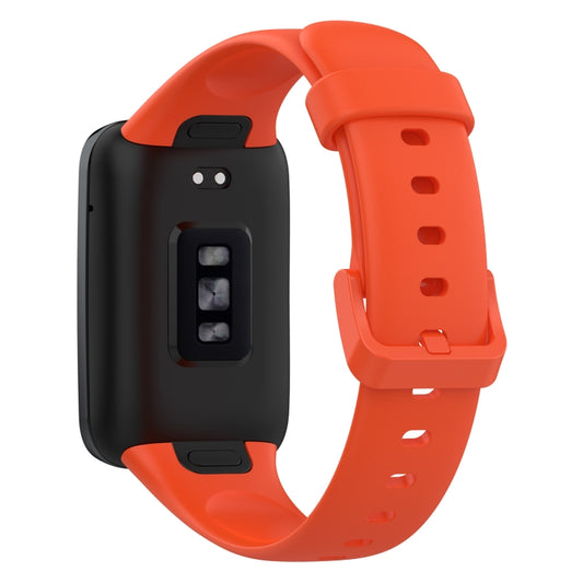 For Xiaomi Mi Band 7 Pro Solid Color Silicone Watch Band(Orange) by bashfashion