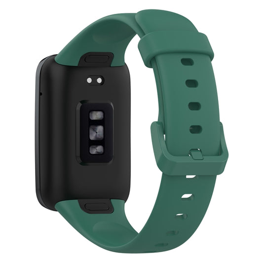 For Xiaomi Mi Band 7 Pro Solid Color Silicone Watch Band(Green) by bashfashion
