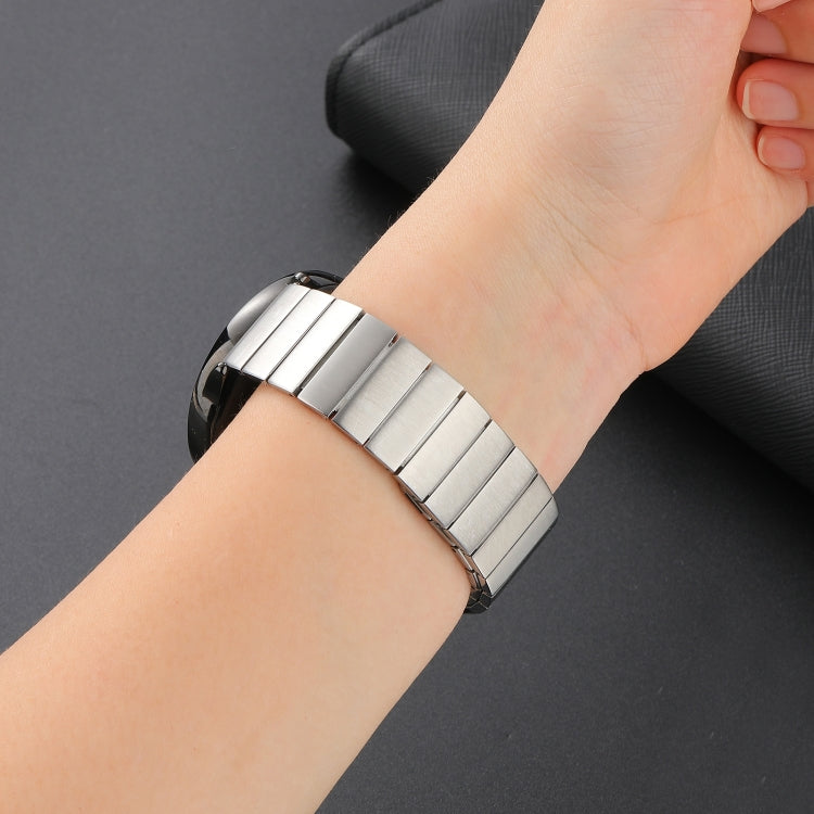 For Samsung Galaxy Watch5 Pro 45mm/5 44mm/5 40mm Magnetic Steel Watch Band(Black) by bashfashion