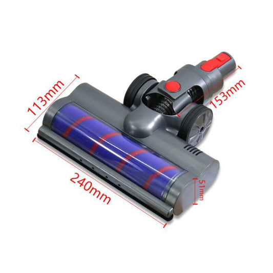 For Dyson V7 / V8 / V10 / V11 Vacuum Cleaner Electric Floor Brush Soft Velvet Electric Floor Brush by bashfashion