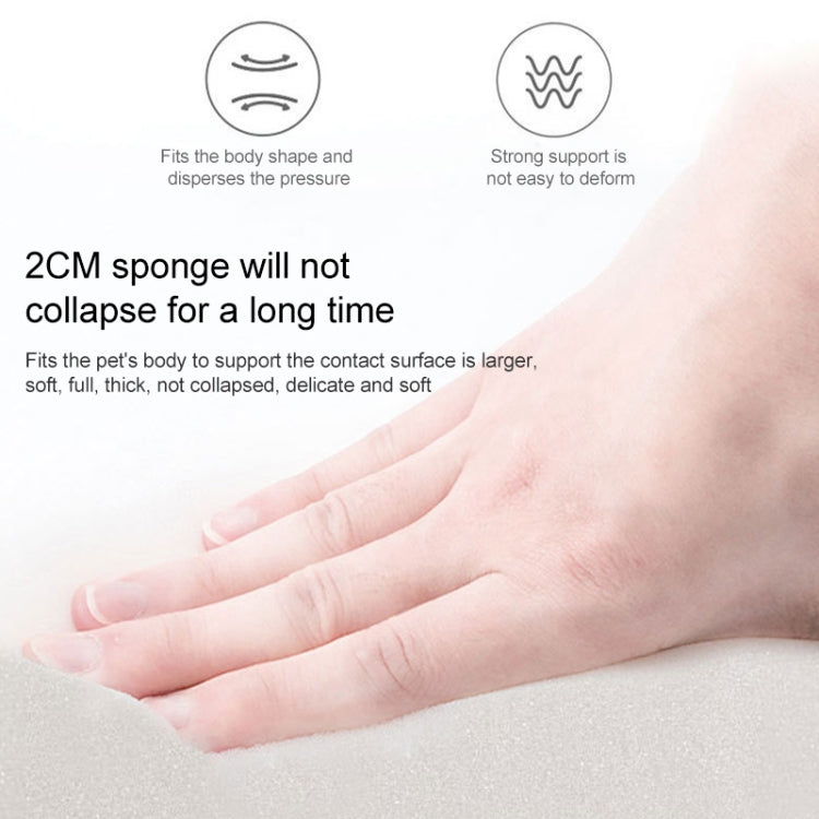 Semi-enclosed Pet Cat and Dog Bed Dog Kennel Pad Pet Supplies, Size:L(Yellow Snail) by bashfashion