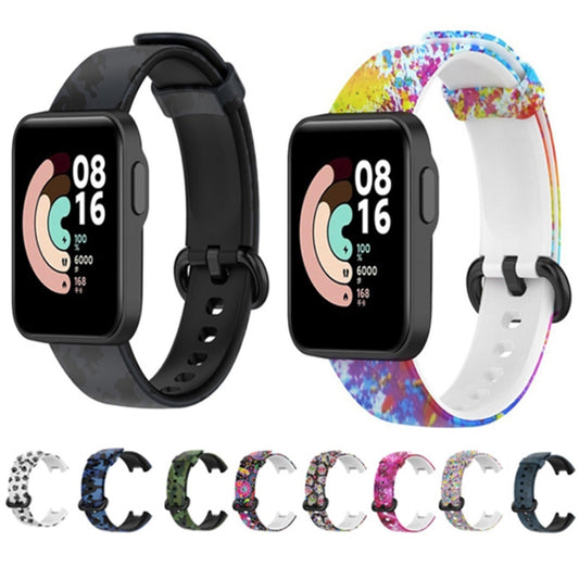 For Xiaomi Mi Band 7 Pro Printing Silicone Watch Band(Starry Sky) by bashfashion