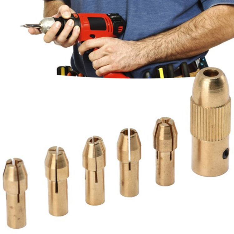 DIY-5.0 8 in 1 DIY Mini Chuck Fixture Clamp Drill Chuck Clip by bashfashion