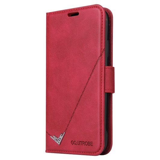 For Huawei P30 Pro GQUTROBE Right Angle Leather Phone Case(Red) by GQUTROBE