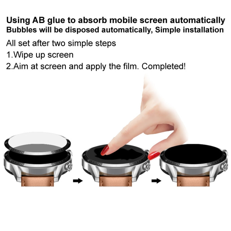 For Xiaomi Watch S1 Pro imak Plexiglass HD Watch Protective Film by imak