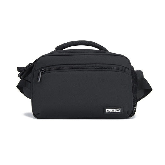 2 in 1 Camera Crossbody Shoulder Waist Bag(Black) by CADeN