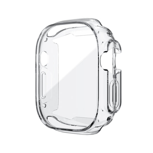 All-inclusive Transparent TPU Protective Case For Apple Watch Ultra 1 / 2 / 3 49mm by bashfashion