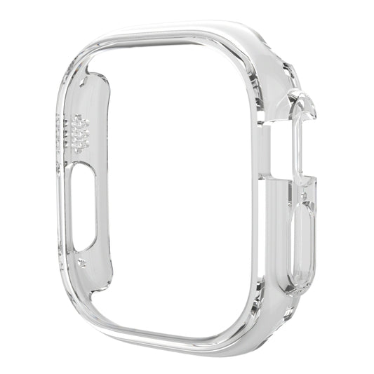 Half-inclusive PC Protective Case For Apple Watch Ultra 1 / 2 / 3 49mm(Transparent) by bashfashion